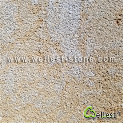 L727 Yellow Beige Limestone Sandblasted  Finish