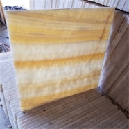 J116 Yellow Honey Onyx Polished Bathroom Tile