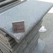 G654 Medium Grey  Granite ar Pearl Grey White Granite Flamed Anti-slip Swimming Pool Coping