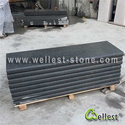 Diamond Black Granite Coping