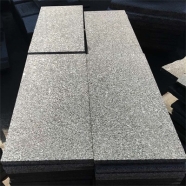 G566 Sandiago Green Granite Paver Tile with Flamed  Finish