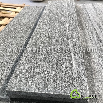 G302 Santiago Grey Granite Flamed Tile