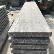 G302 Santiago Grey Granite Flamed Block Step