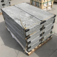 G302 Santiago Grey Granite Flamed Kerbstone Post