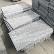 G302 Santiago Grey Granite Flamed Tile