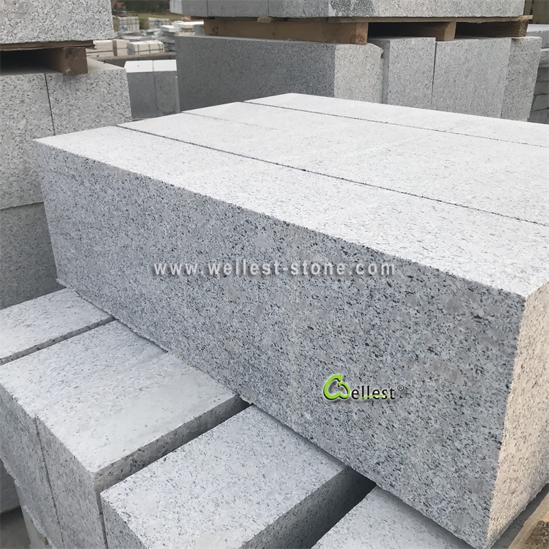 G383 Pearl Flower Polished Cut Kerb Stone 1