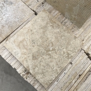 T115 Ivan BeigeTravertine Acid Finish Tile 2