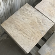 T116 Ivory BeigeTravertine Polished Tile 2