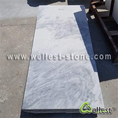 Q036 Cloudy Grey White Quartzite Exterior Anti-Slip Paver 1