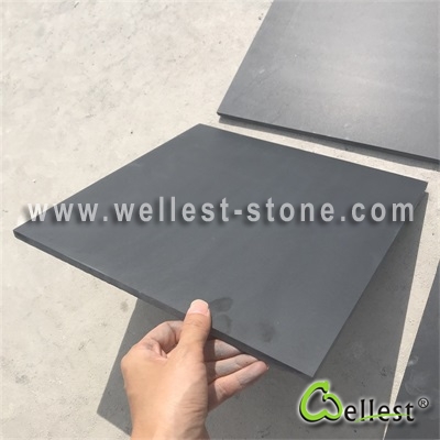 S018 Black Slate Tile Honed Finish 6