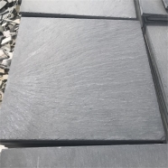 S018 Black Slate Tile Natural Split Finish 13