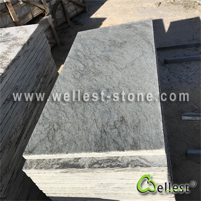 Q024 Green Quartzite Flamed Tile 3