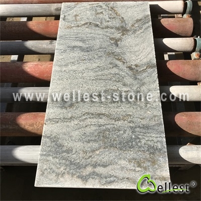 Q024 Green Quartzite Flamed Tile 5