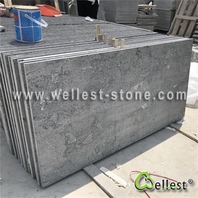 L828 Blue Stone Flamed Tile