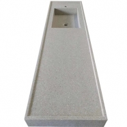 Artificial stone light solid integrated sink