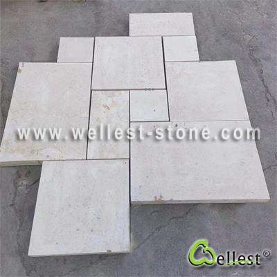 L727 Beige Limestone French Pattern Paver