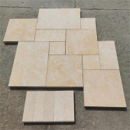 L727 Beige Limestone French Pattern Paver