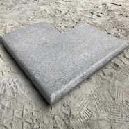 G654 Medium Grey Granite Pool Coping  Outside Corner