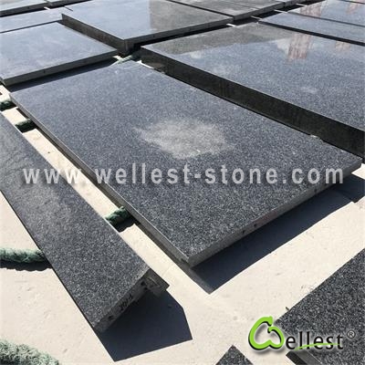 G304 Black Mist Granite Polished Wall Cladding Facade Tile