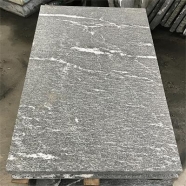 G263 Night Snow Black Granite Tile with White Veins