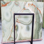 J120 Ancient Green Onyx Big Slab 4