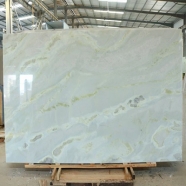 J130 Light Green Blue Onyx Slab