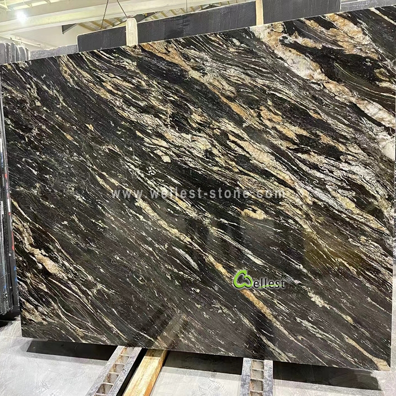 G801 Infinity gold granite Slab