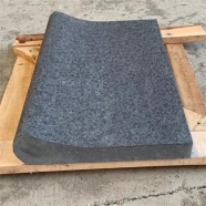 G684 Black Granite Basalt Embossed Wave Special Pool Coping