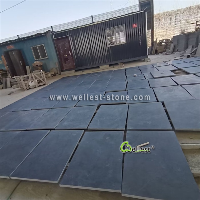L828 Blue Stone Tiles Honed Finish