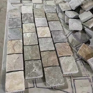 S014  Z-Shape Mesh Slate Paving