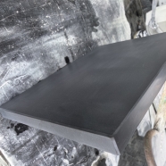 S018 Black Slate Tile All sides Honed Finish