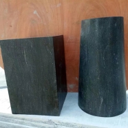 L828 Blue Stone Stool