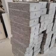 L828  Natural Split Face Blue Limestone Wall Bricks for Exterior Facade & Retaining Wall