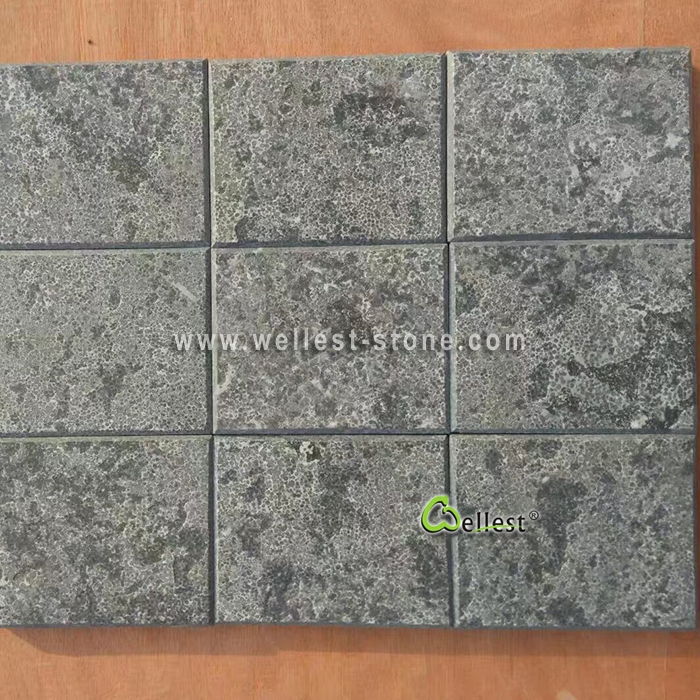 L828 Blue Limestone Non-slip bluestone cobble