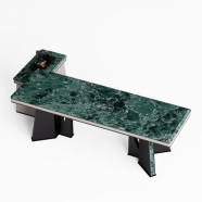 Luxury Natural Stone Tea Table | Custom Marble Tea Table for Villa Hotel Interior Design