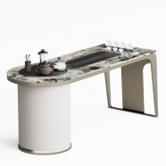 Luxury Exotic Stone Tea Table | Custom Natural Marble Tea Table Manufacturer